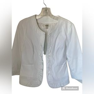 Dress Barn Women’s Blazer-Jacket White Size Small